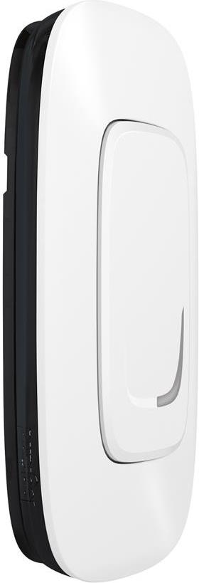 Ключ БЕЗжичен Smart Valena Allure Бял с рамка Legrand с Netatmo