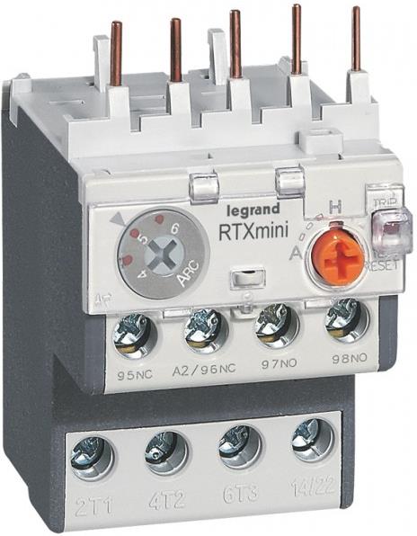 Термична защита RTX mini 6A 1NO-1NC Legrand