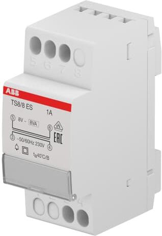 Модулен звънчев трансформатор TS 8/8 ES 8V 1А 2 мод. ABB
