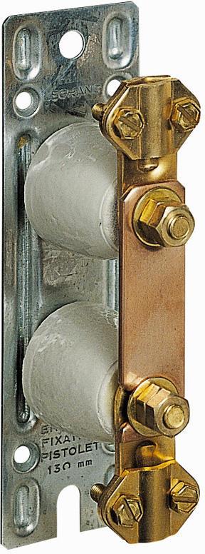 Метална плоча Cosga 150x45, фиксиране с винт 3,5мм