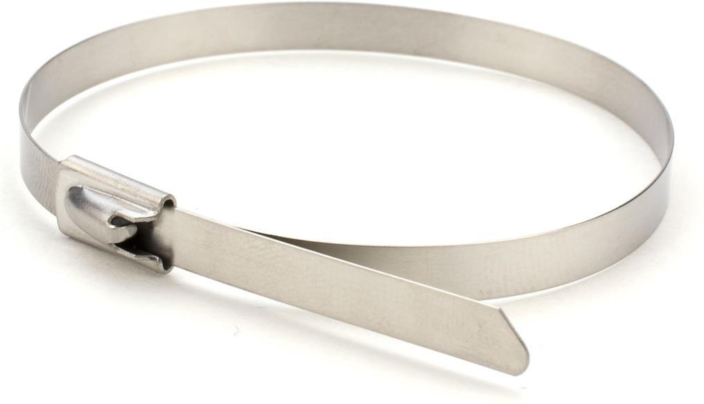 Кабелна връзка стоманена 680х7.9мм /100бр пакет/-60+300гр. стомана AISI304 max опън 1100N BM Italy