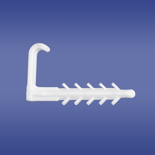 Дюбел единична кука USMPH 3 за мостов кабел х2/3х2.5мм2 с отвор 6-7мм /100бр./ Elektro-Plast