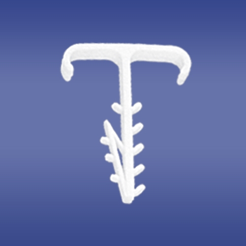 Дюбел двойна кука USMP 3 BIS за два мостови кабела х2/3х2.5мм2 с отвор 6-7мм /100бр./ Elektro-Plast