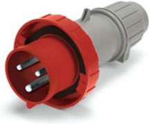Промишлен щепсел 4P 30A 4W 480V IP67, 7h серия Eureka UL стандарт панелен монтаж Scame