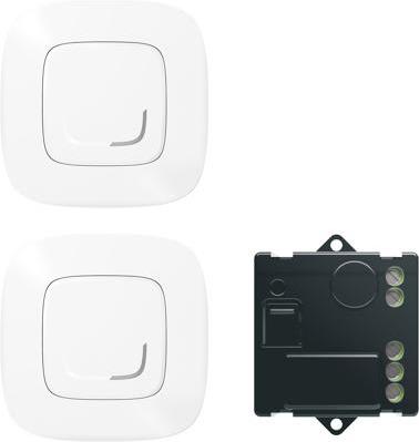 Комплект ДЕВИАТОРНА инст-я включващ микромодул и 2х БЕЗжични ключа Smart Valena Allure Бял Legrand с Netatmo