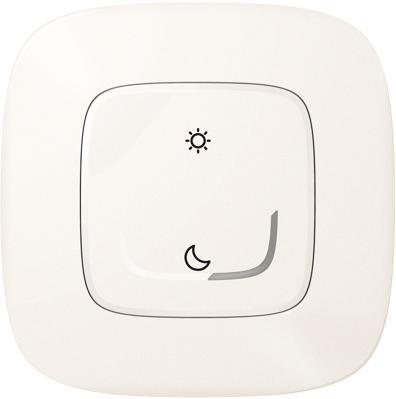 Сценариен ключ БЕЗжичен събуждане/заспиване Smart Valena Allure Перла с рамка Legrand с Netatmo