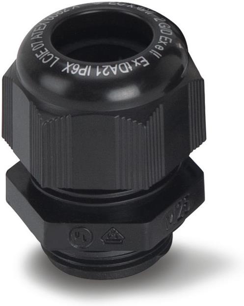 Щуцер взривозащитен без гайка М50х1.5 Ex II 2GD Зона 1/2/21/22, IP68, UV /5бр/, кабел 28-38.5mm, Scame