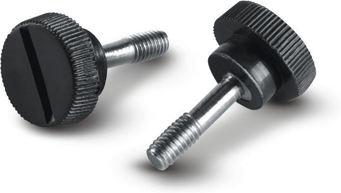 Комплект винтове за капак за табло серия GOMMA гумирано Scame