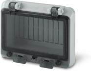 Капак за 8 DIN IP65 серия GOMMA гумирано Scame