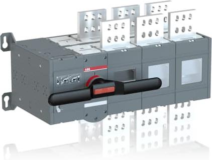 Разединител OTM… 2000А 3P I-0-II с моторно задвижване 230V и ръкохватка ABB