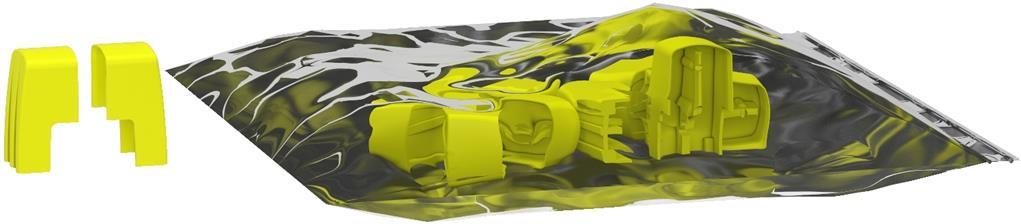 Крайни капачета Acti 9 за захранващ гребен 1P+N (10 бр.) SE