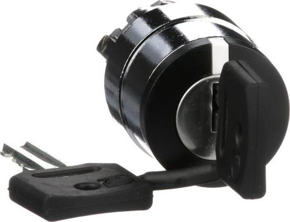 Глава за превключвател черен 1-2 с ключ SE