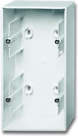 Конзола двойна за открит монтаж цвят БЯЛ Basic 55 ABB