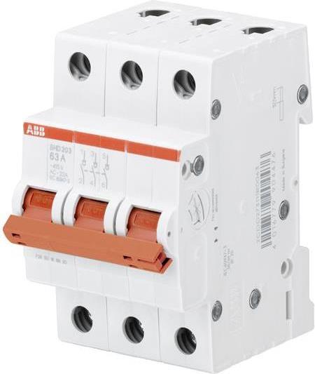 Товаров прекъсвач /шалтер/ SHD203 32A 3P 3 модула ABB