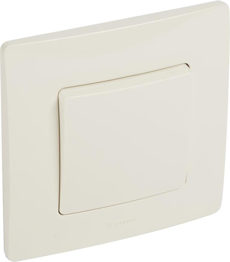 Девиаторен ключ 10А в блистер цвят крем Niloe Legrand