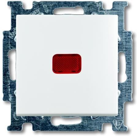 Девиаторен ключ с индикация цвят БЯЛ Basic 55 ABB