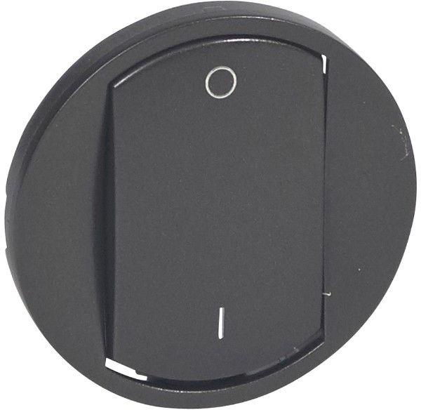 Лицев панел за двуполюсен ключ цвят графит Celiane Legrand /до изчерпване/