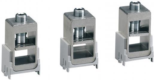 Хомутни клеми за DPX3 250 1x120mm2 гъвкав или 1x150mm2 твърд кабел Cu/Al 3 броя Legrand