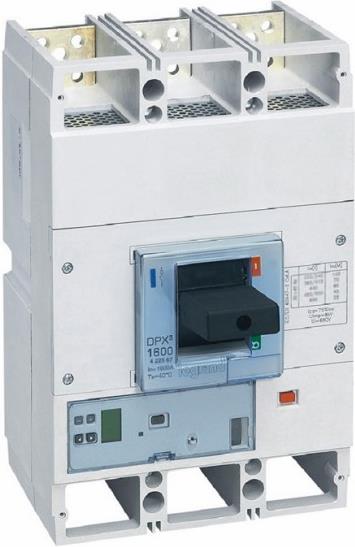 Автомат DPX3 1600 електронна защита S1 3P 1600A 70кA регулируем (In x 0.4...1) Legrand