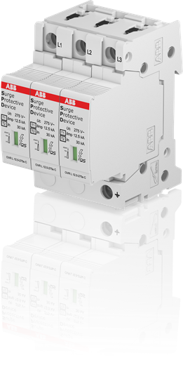 Катоден отводител тип 1+2 OVR 12.5kA 275V 3P ABB