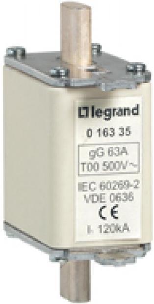 Стопяем ножов предпазител тип gG 160А NH00 Legrand