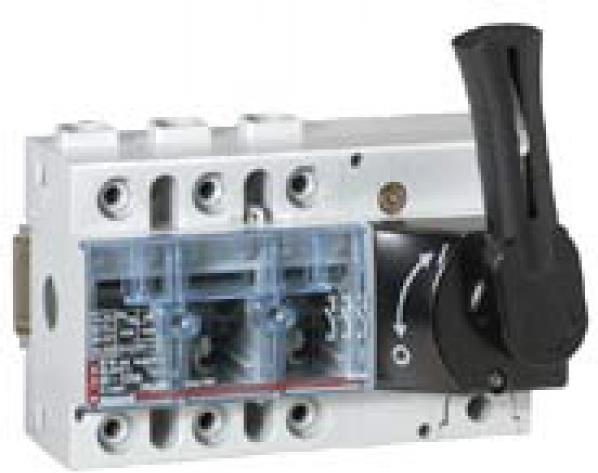 Товаров прекъсвач 100A 3P DIN с видимо разделяне на веригата, предна ръкохватка Legrand