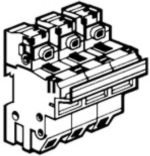Разединител стопяем предпазител 3P 22X58 mm 6мод. Legrand