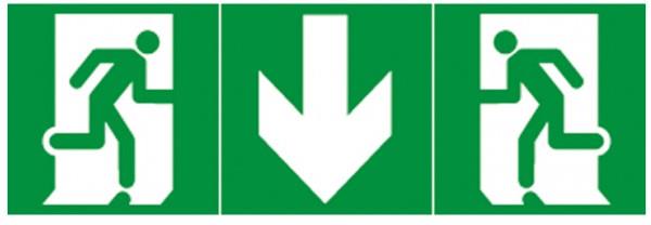 Пиктограми за евакуационен осветител 100х200мм Legrand