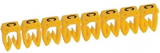 Маркировка буква C 1.5 - 2,5мм2 Legrand