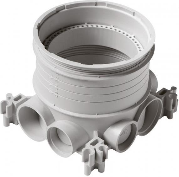 Конзолна кутия за под с дълб. 50 до 80мм за IP44 метална основа Legrand