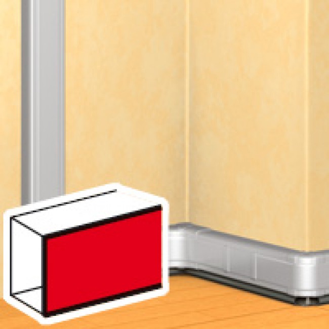 Капак за кабелен канал Al 85мм /16м/ DLP Legrand