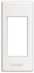 Рамка 1 мод. правоъгълна White LL Bticino 