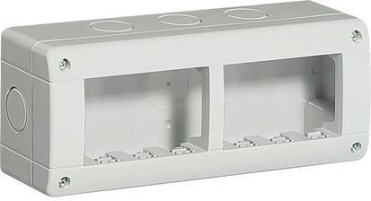 Кутия цвят Сив IP 40 3+3 модула LL Bticino