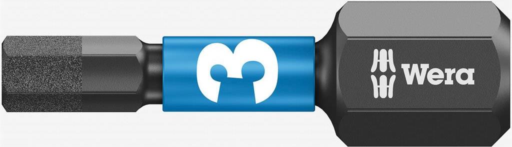 Бит шестостен 3.0 x25мм, 840/1 IMP DC Impaktor Wera
