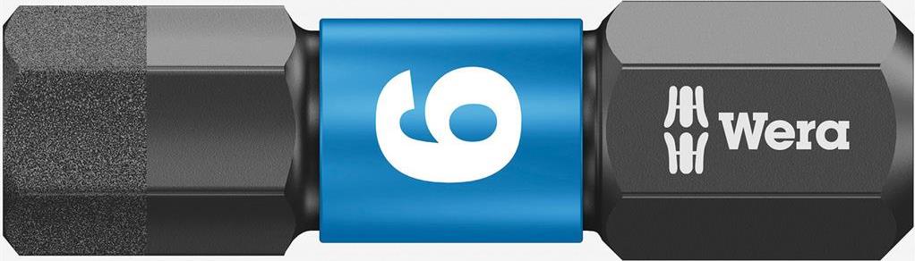 Бит шестостен 6.0 x50мм, 840/1 IMP DC Impaktor Wera