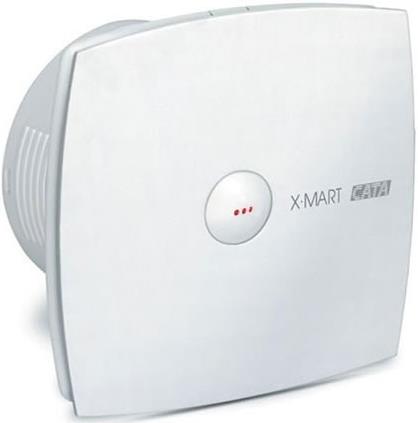 Вентилатор X-MART15 MATIC ф150мм, цвят Бял, 320м3/ч, 25W, 42dB с автоматина клапа CATA