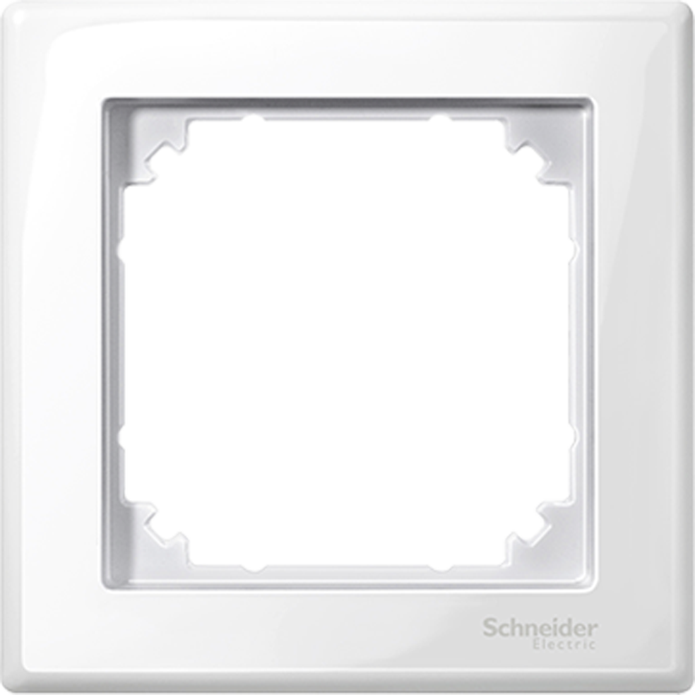 Рамка 1х цвят Активно бял антибактериална M-Smart System M  Merten SE