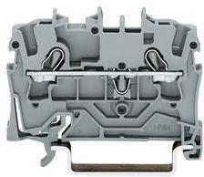 Редова клема СИВА 4мм2 БЕЗВИНТОВА серия TOPJOB® S Wago