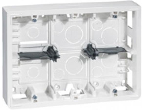 Конзола за открит монтаж 2х6/8 мод. Mosaic Legrand