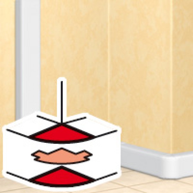 Външен ъгъл 90° за канал 50х105мм с капак 65мм DLP Legrand