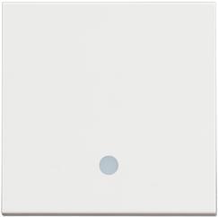 Девиаторен ключ с LED индикация 2 мод. 10A цвят Бял /блистер/ Classia Bticino