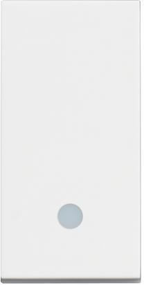 Девиаторен ключ с LED индикация 1 мод. 10A цвят Бял /блистер/ Classia Bticino