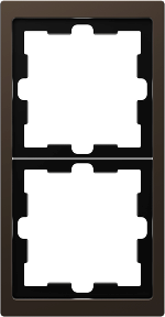 Рамка 2х цвят Мока System Design Merten SE /до изчерпване/