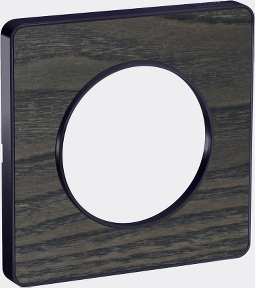 Рамка 1х Дърво с кант антрацит Odace Touch SE /до изчерпване/