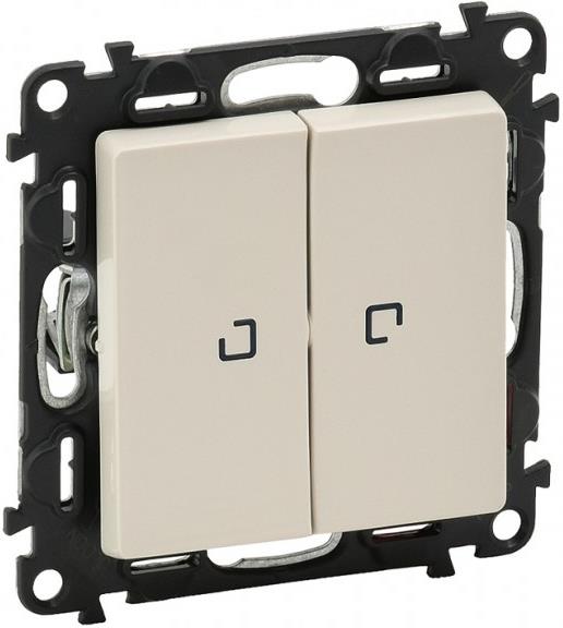 Сериен девиаторен ключ с индикация 0.15мА LED цвят крем Valena Life Legrand