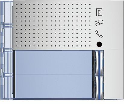 Лицев панел аудио с 2 бутона Sfera New Allmetal Bticino