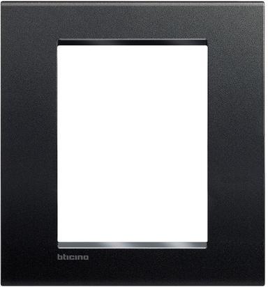 Рамка 3+3 мод. метална Anthracite AIR LL Bticino 