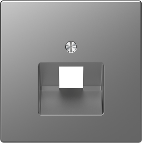 Лицев панел за RJ45 /за MTN4530-0000/ цвят Неръждаема стомана System Design Merten SE /до изчерпване/