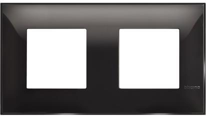 Рамка 2+2 мод. цвят Черен гланц (Black) Classia Bticino /блистер/