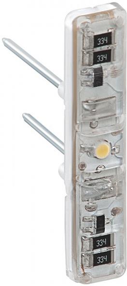 LED лампа за индикатор (червена) за девиаторен ключ с неутрала 230V Legrand